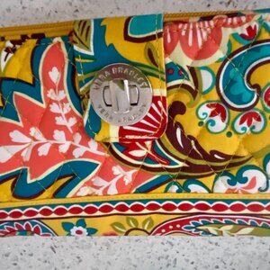 Vera Bradley Turn Lock Wallet Provencal
